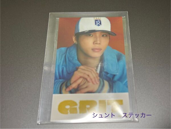 BE:FIRST GRIT 特典ステッカー SHUNTO シュント