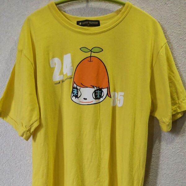 値引き可! 24HOUR TELEVISION 大野智デザイン Tシャツ イエロー M 日本製
