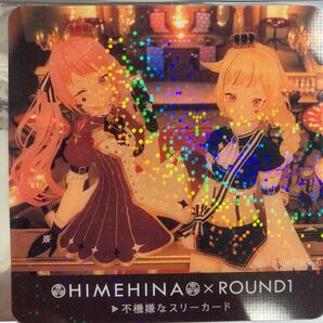 HIMEHINA×ラウンドワン コラボ コースター