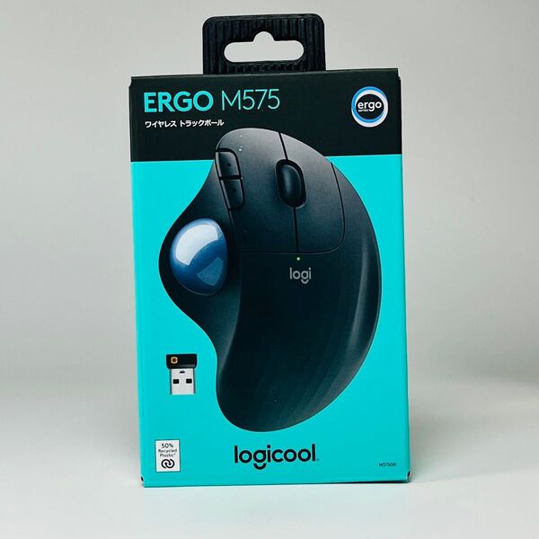 新品 ERGO M575GR グラファイト logicool ロジクール ワイヤレストラックボール マウス