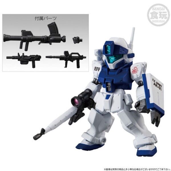 ガンダム コンバージ ホワイトディンゴ隊 ジムスナイパー GUNDAM CONVERGE