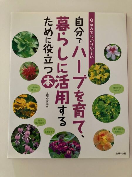 自分でハーブを育て、暮らしに活用するために役立つ本 Q&Aでわかりやすい 主婦の友社/編