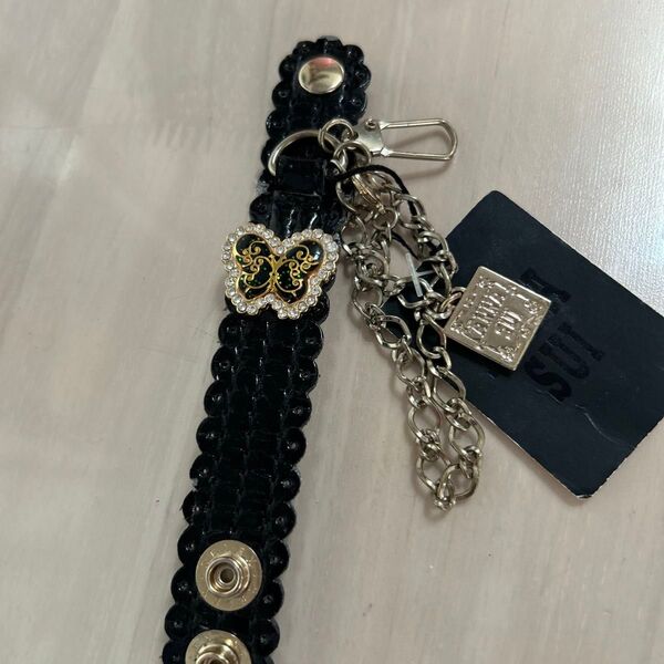 ANNA SUI グローブホルダー チャーム アクセサリー バッグチャーム キーホルダー