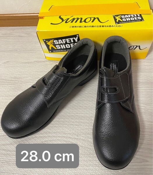 セーフティシューズ 安全靴 黒 ブラック Simon ワークマン 28cm