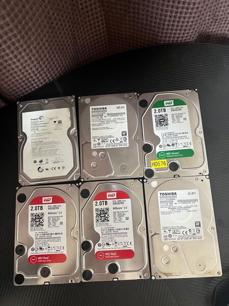 HDD 6個セット