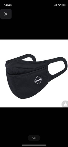 F.C.Real Bristol TEAM MASKblack 未使用品