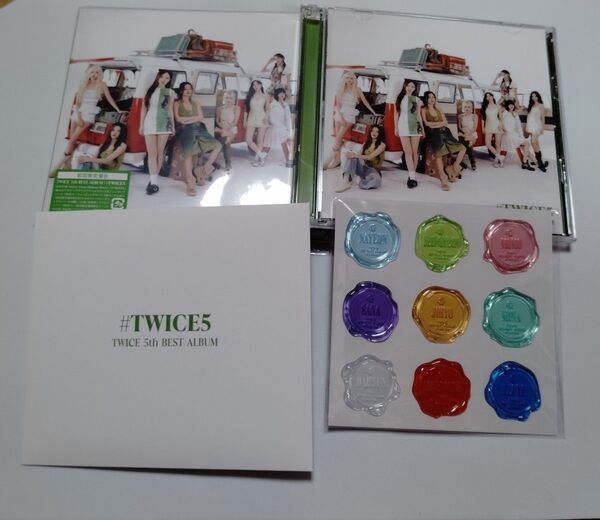 TWICE5 初回限定盤B CD+DVD トレカ シリアル アクリルスタンドなし