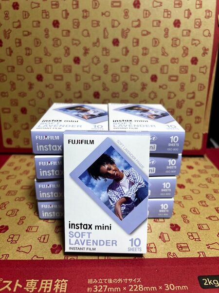 チェキフィルム ソフトラベンダー 40枚