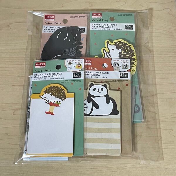 100円ショップ メモ帳・メッセージカード まとめ売り