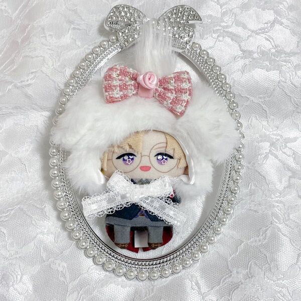 10cm にじぱぺっと おまんじゅう ぬい服 被り物
