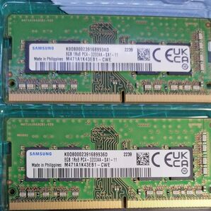 SAMSUNG M471A1K43EB1-CWE 8G 2枚セット