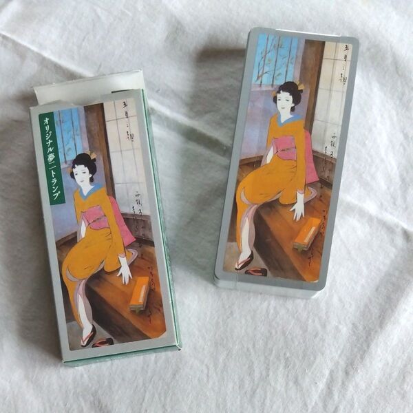 【新品未使用】トランプ 竹久夢二 美人画 レトロ 竹久夢二伊香保記念館