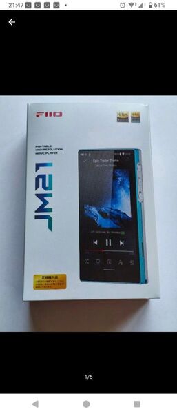 FIIO ポータブルミュージックプレイヤー JM21 新品未使用 国内正規品