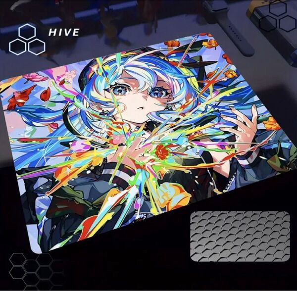 ホロライブ 星街すいせい ガラスマウスパッド 30×25cm