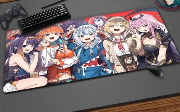 ホロライブ がうる・ぐら ニノマエイナニス 小鳥遊キアラ ワトソンアメリア マウスパッド デスクマット