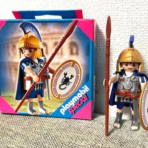 【Playmobil プレイモービル】4659 ギリシャ戦士 希少品 箱付
