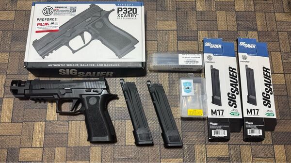 VFC SIG P320 XCARRY co2マガジン 2本 RGW Killer Innovations カスタム