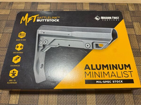 実物 MFT BATTTLELINK バトルリンク アルミニウムミニマリストストック 未使用新品