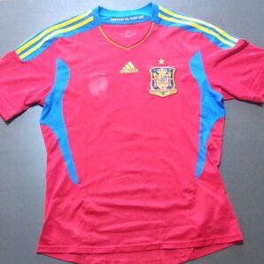 【中古品 古着】adidasサッカー スペイン代表 ユニフォーム 2010W杯優勝