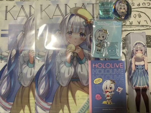 天音かなた クリアファイル 缶バッジ ポスター ノート アクリルスタンド