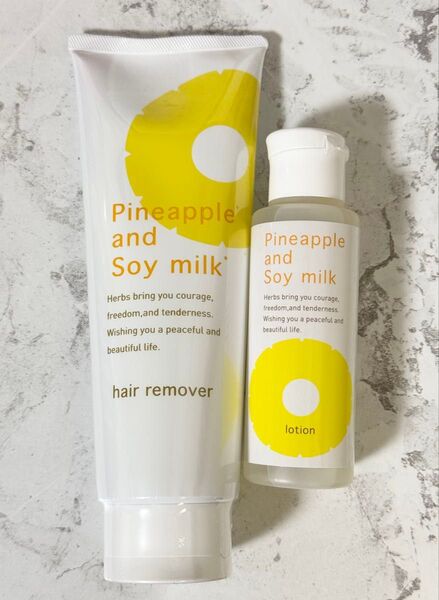 パイナップル 豆乳 除毛クリーム 230g パイナップル豆乳ローション 100mL アフターシェーブローション