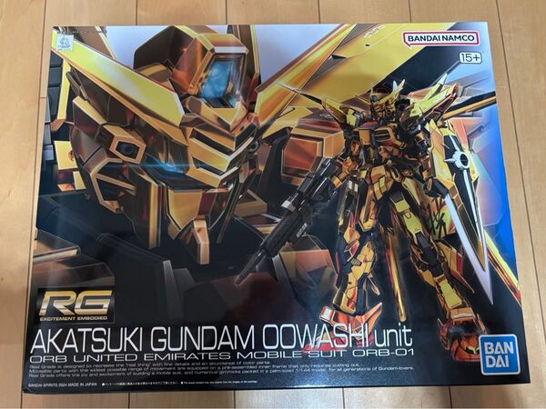 機動戦士ガンダムSEED DESTINY RG 1/144 アカツキガンダム 新品未組立品