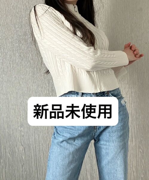カーディガン 長袖 ニット セーター M トップス ニットカーディガン