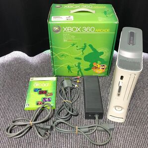 XBOX360 ARCADE エックスボックス 本体 箱付き+ソフト7個