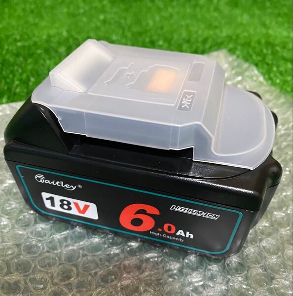 新型waitley マキタ BL1860b6.0Ah互換 バッテリー 18Vバッテリー デジタル%残量指示付き (1個販売)