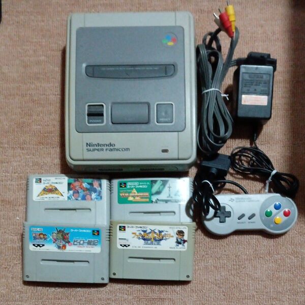 Nintendo スーパーファミコン SFC 本体一式 ソフトセット