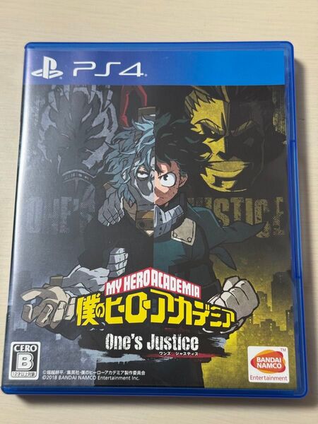 PS4 僕のヒーローアカデミア One’s Justice