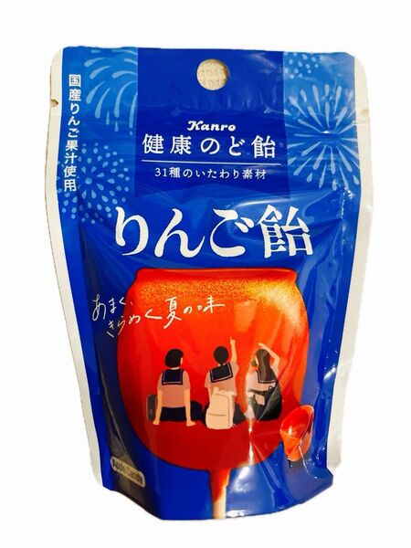 Kanro 健康のど飴 りんご飴 カンロ