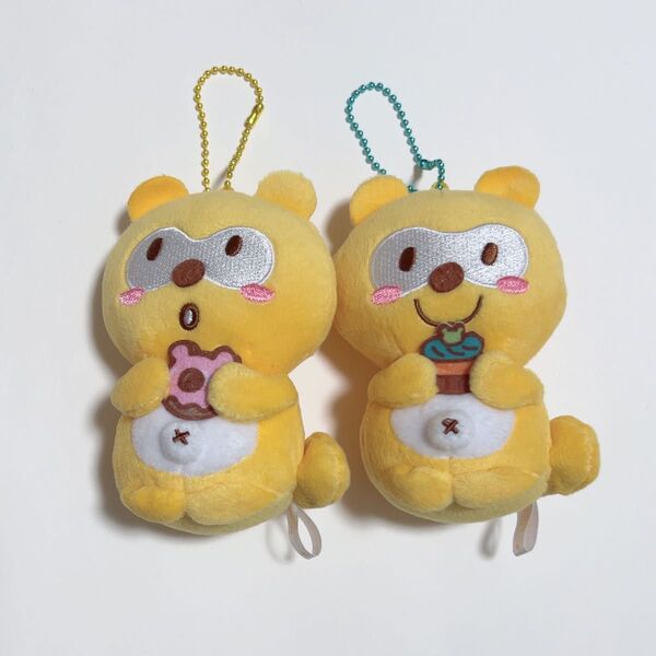 新品 ポンタ スイーツマスコット キーホルダー ミニぬいぐるみ