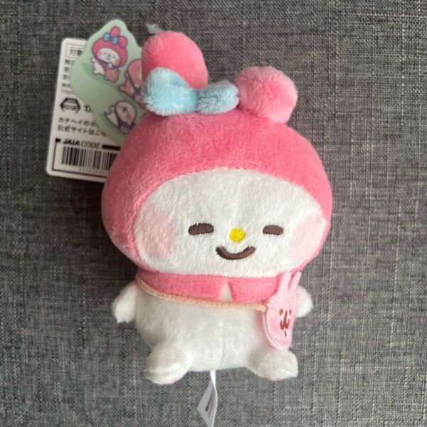 新品 カナヘイの小動物 ゆるっとアミューズメント×サンリオキャラクターズ ぬいぐるみマスコット vol.1 マイメロディ