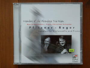 830◆未開封 PFITZNER REGER SONATAS FOR VIOLONCELLO AND PIANO HORNRTEIN SCHUSTER 輸入盤　マーティンホーステイン