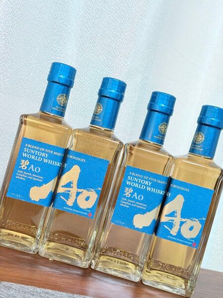 サントリーウイスキー ハーフボトル 350ml Ao 4本セット