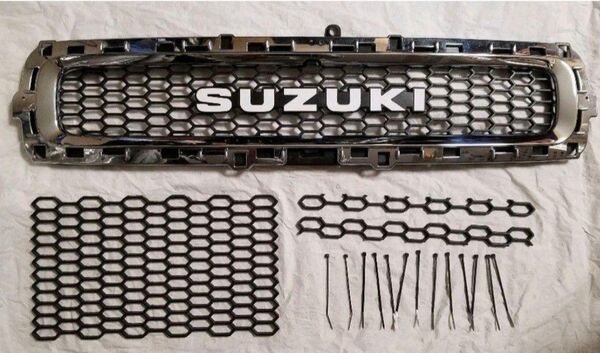 新型 ハスラー メッシュ グリル コンデンサーメッシュ板 MR52S MR92S