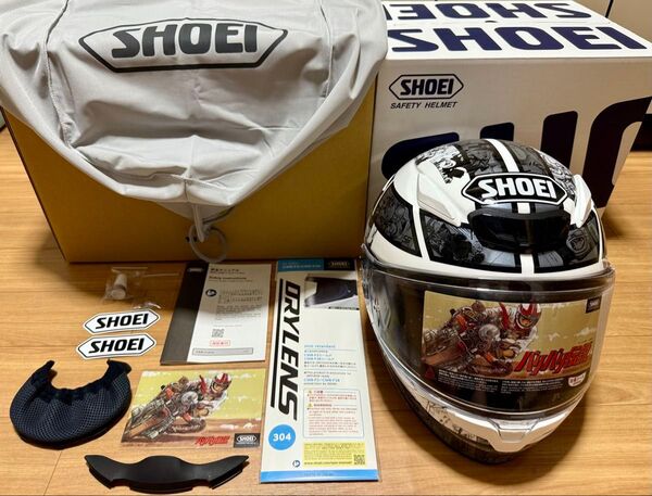 新品未使用 SHOEI Z-8 バリバリ伝説 限定モデル Lサイズ TC-6 ショウエイ フルフェイスヘルメット グンヘル