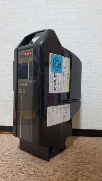 YAMAHA 15.4Ah ヤマハ電動自転車バッテリー長押し2点減4点灯