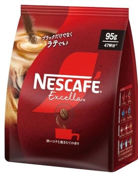 ネスカフェ エクセラ インスタントコーヒー 詰め替え用 95g