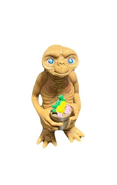 ET 名場面コレクション カプセルトイ ETと鉢植え