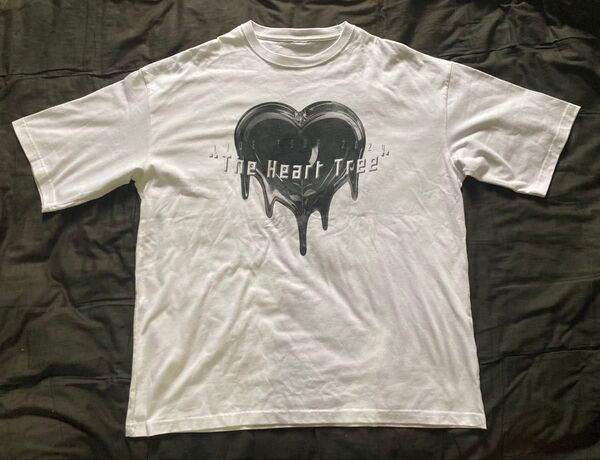 DEZERTデザート2024THE HEART TREE ホワイトTシャツ V系