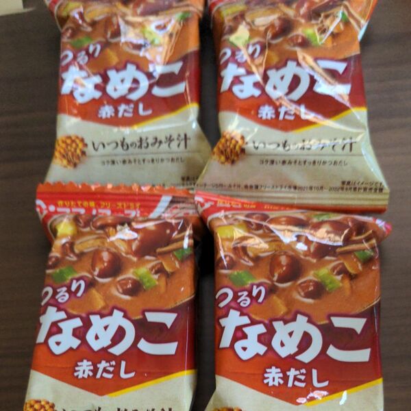 アマノフーズ なめこ赤だし 4袋