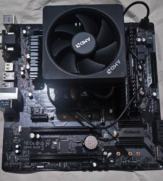Ryzen PCパーツセット(CPU,メモリ,マザーボード,グラボ,クーラー)