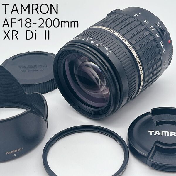 TAMRON AF18-200mm XR Di Ⅱ 高倍率ズーム Canon用 望遠レンズ 交換レンズ