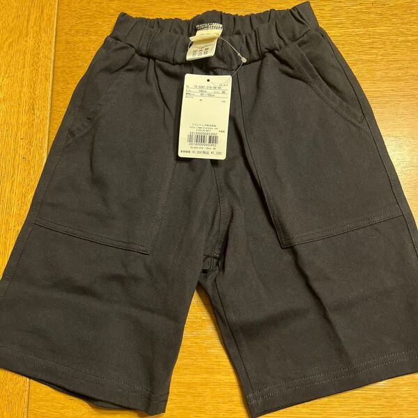 キッズハーフパンツ 黒140