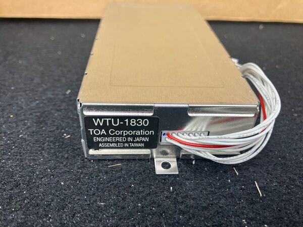 TOA ワイヤレスチューナーユニット Wtu1830 中古