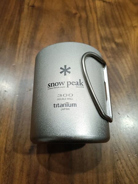 スノーピーク snow peak チタンマグ 300ml 未使用品 シングルマグ チタンシングルマグ