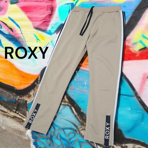 美品★ROXY★ロキシー★トラックパンツ★ジャージ★サイドライン★ロゴ