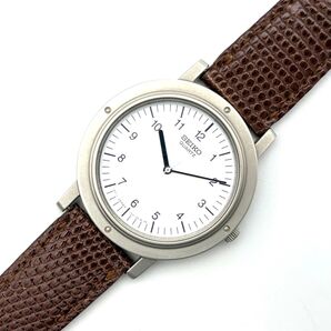 【美品・限定・稼働品】セイコー SEIKO シャリオ スティーブ・ジョブズ 復刻 クォーツ メンズ